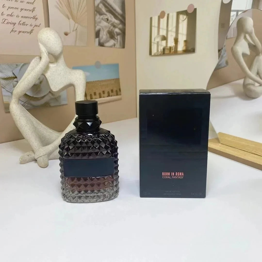 100ML Charming Sexy Lady Perfume Body Spray Men Women's High-Quality Long Lasting Fragrance Born in Roma Classic Perfumes