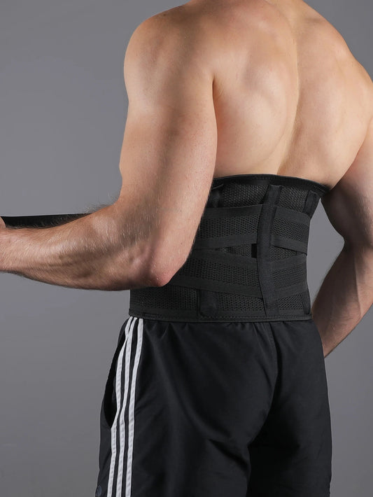 Men Women Waist Trainer Belt Waist Trimmer Weight Loss Workout Fitness Back Support