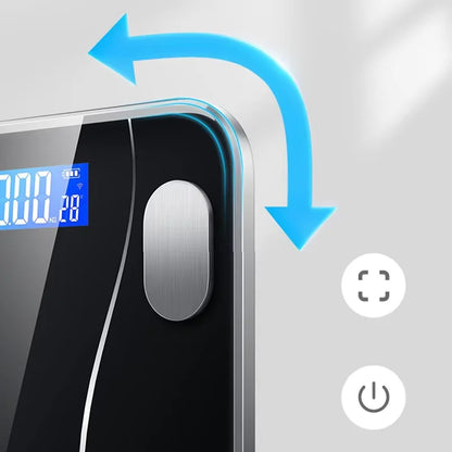 Weight scale electronic weighing smart body fat scale household precision charging small durable weight loss weighing scale