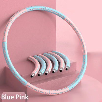 Fitness Yoga Loop Weight Loss Circle Weighted Hoop Waist Exercise Slimming Sport Hoop Massage Bodybuilding Gym Shape Thin Waist