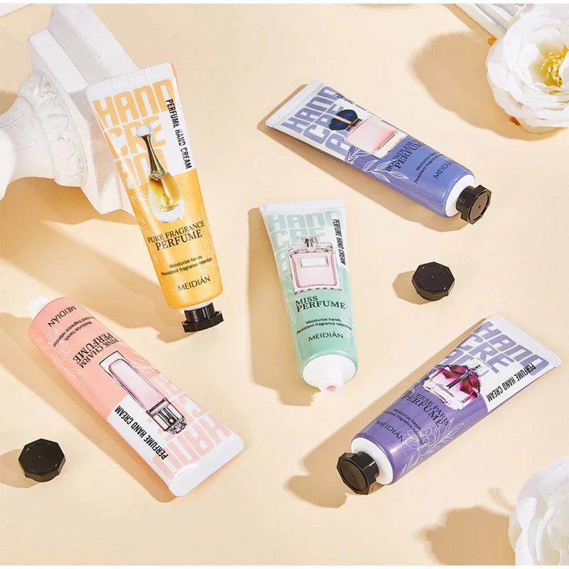 Perfume Hand Cream Set Moisturizing And Hydrating Long-lasting Fragrance Repair Anti-drying Smooth Hand Skin Hand Skin Care Set