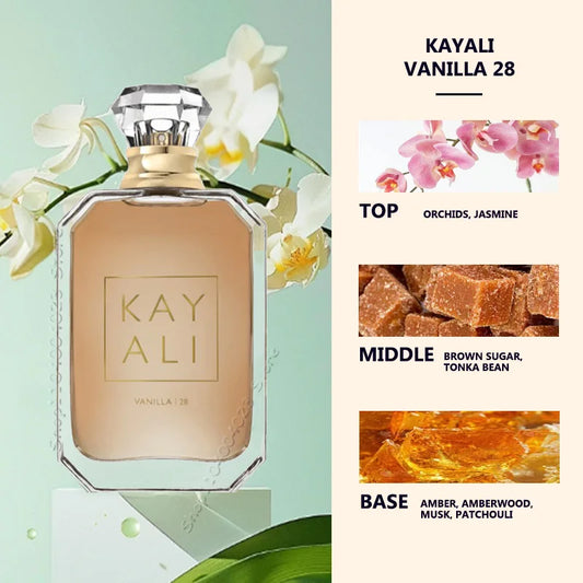 KAYALI Vanilla Eau De Parfum Spray Women's Perfume Irresistible Scents with Sweet Fruity Floral Notes Warm Woody Base Fragrance