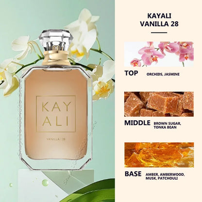 KAYALI Vanilla Eau De Parfum Spray Women's Perfume Irresistible Scents with Sweet Fruity Floral Notes Warm Woody Base Fragrance