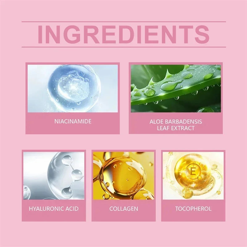 Bio-Collagen Face Mask Collagen Protein Hydrogel Soft Gel Mask Deep Moisturizing For Women Skin Care Products 1/3/5/10PCs