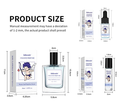 Perfume for Men Charming Cologne for Men Perfume Man 50ml  with Unique Scent Formula Pheromone Perfume Attract Women