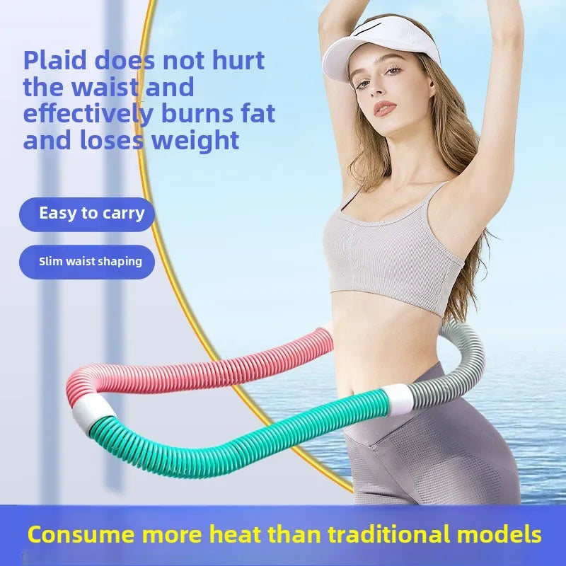 Soft Hula Hoop Weight Loss Special Thin Belly Belly Increase Does Not Hurt The Waist Folding Spring Adult Slimming Device