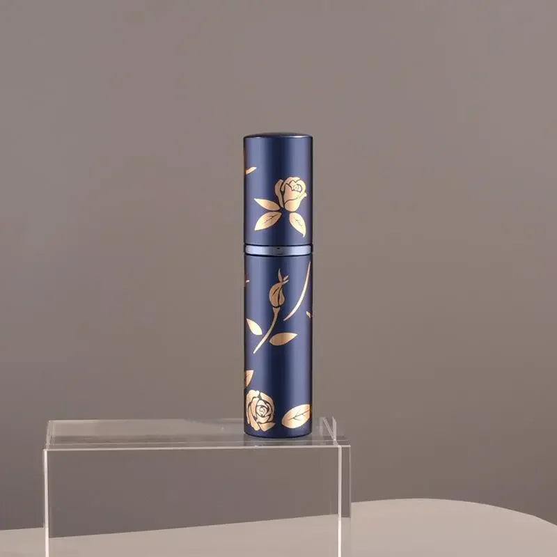 Luxury 10ml Glass Perfume Bottle Metal Perfum Bottles Empty Atomizer Glass Spray Botle Refillable Vials