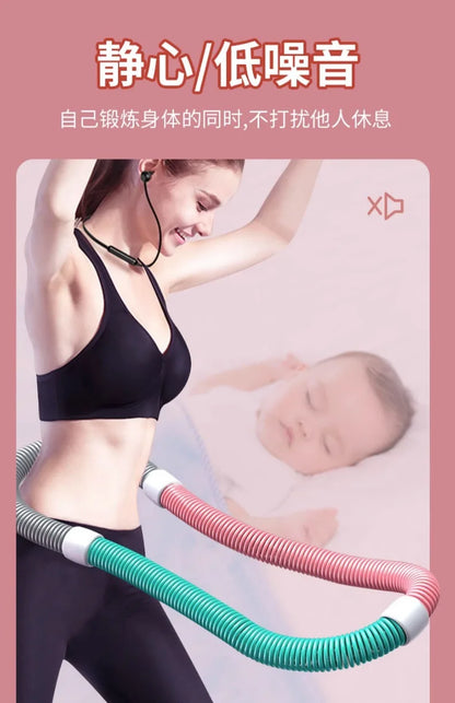 Soft Hula Hoop Weight Loss Special Thin Belly Belly Increase Does Not Hurt The Waist Folding Spring Adult Slimming Device