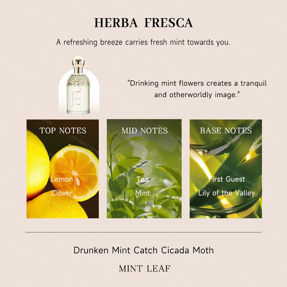 100Ml Brand Perfume Natural Fresh Women Perfumes Spray Lasting Floral Fruity Scent Fragrance Attractive Pheromone Daily Cologne