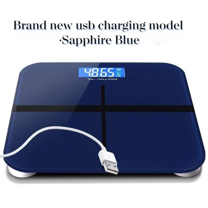 Weight Loss Weighing Device LED Display Smart Body Weight Scale USB Charging Precision Electronic Scale for Home Office Adult