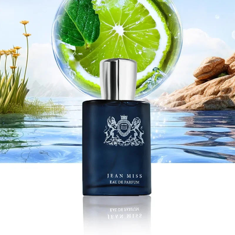 Men's Vanilla Perfume,Woody Fougere Light Fragrance,Lemon/Mint/ Lily of the Valley/Jasmine/Cypress Wood Scent Eau De Toilette