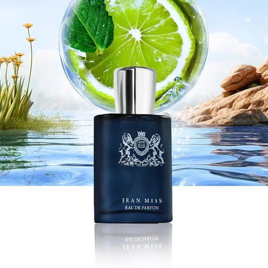 Men's Vanilla Perfume,Woody Fougere Light Fragrance,Lemon/Mint/ Lily of the Valley/Jasmine/Cypress Wood Scent Eau De Toilette