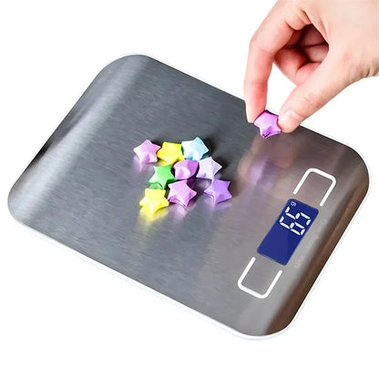 5/1kg Household Kitchen Diet Scales Measuring Tool Slim LCD Digital Electronic Weighing Scale Scale Electronic Food Scales New