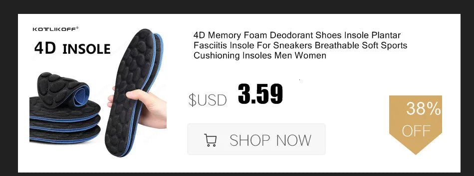Silicon Gel Insoles Foot Care For Plantar Fasciitis Heel Spur Running Sport Insoles Shock Absorption Pads Arch Orthopedic Insole