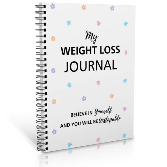 Weight Loss Planner Daily Weekly Exercise Journal Fitness  Pounds Lost & Body Measurement Notebook For Men Women Gym Enthusiasts