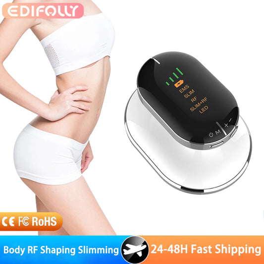 EMS & RF Slimming Weight Loss Lazy Artifact Full Body Thin Fat Burning Abdominal Massage Body Shaping Machine Beauty Instrument