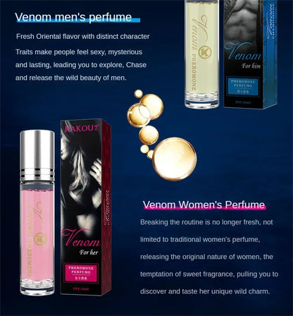 10ml roller perfume charming floral pheromone men's perfumes essential oil long-lasting fragrance to attract the opposite sex