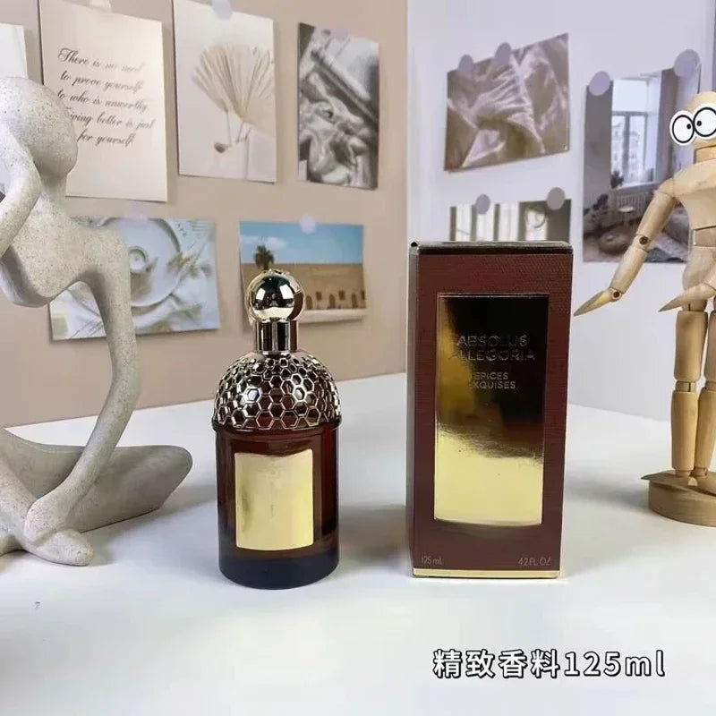 125ml Perfume Women Rose Long Lasting Floral Lasting Men's Fragrance Sandalwood Leather Pheromone Cologne Perfumes