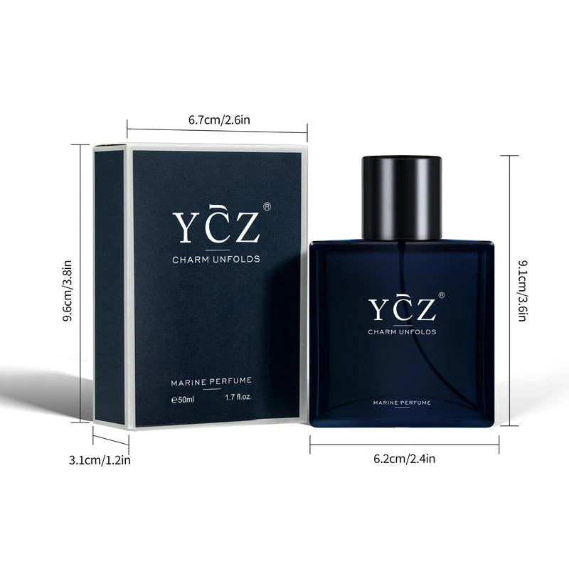 Perfumes Midnight Marine Eau De Parfum - Unisex 50ml Ocean Fresh Scent Premium Aromatic Woody Fragrance For Him & Her 2025