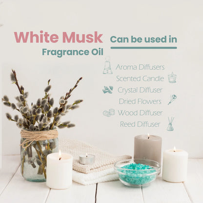 MAYJAM Aromatic Essential Oil White Musk Sea Breeze Baby Powder Strawberry Bay Rum Rain Bamboo Classic Cologne Scents