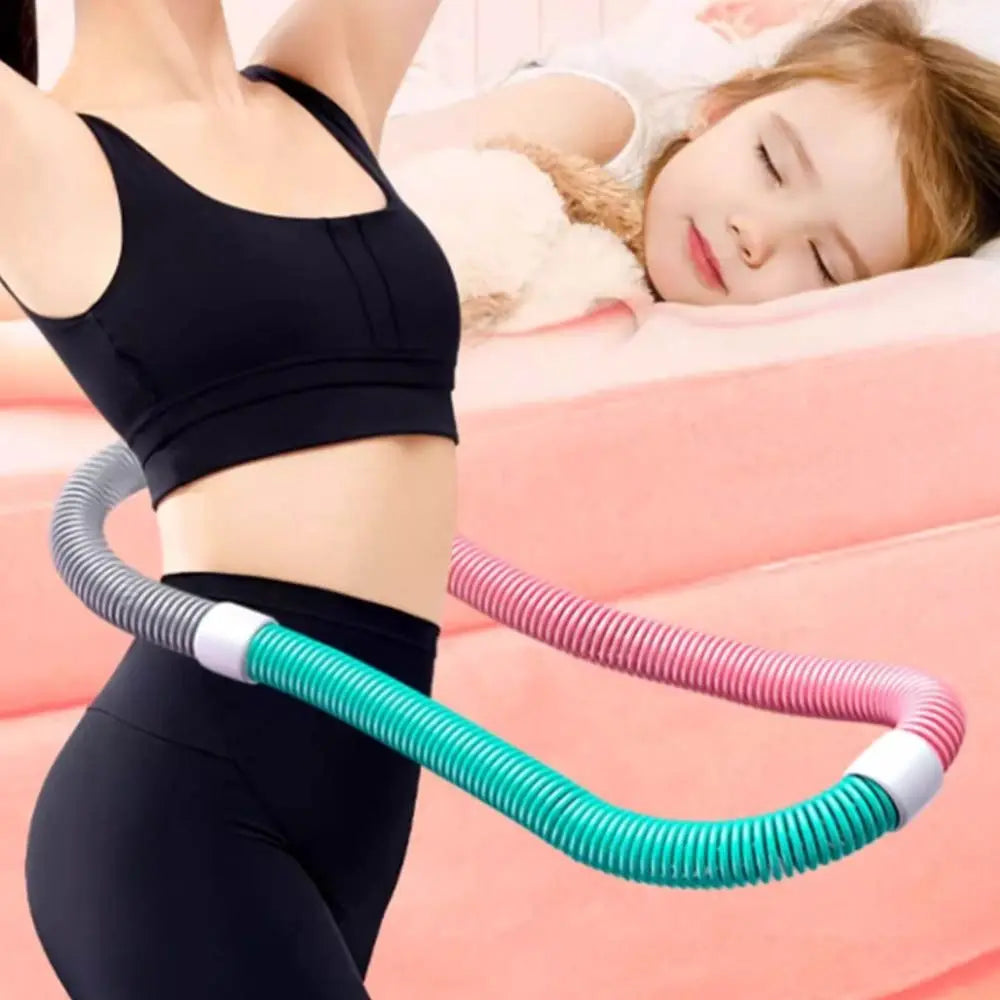 without Harming Waist Sports Hoop Waist Trainer Adjustable Burn Fat Weight Loss Circle Soft Body Abdominal Thin