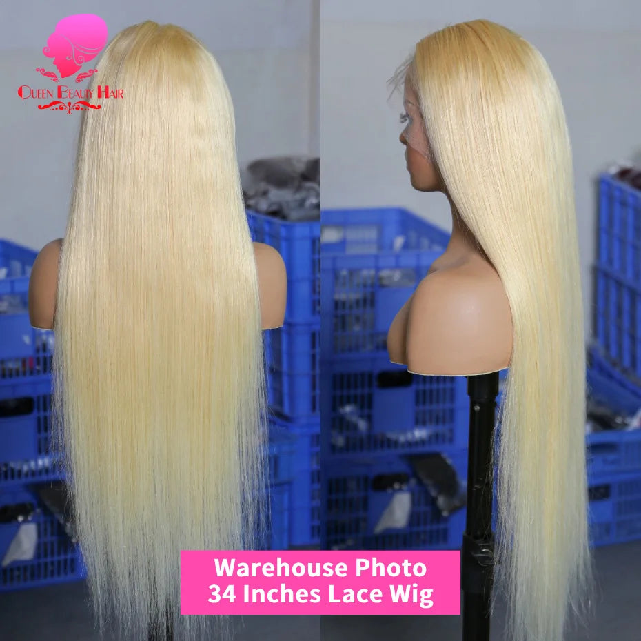 13x6 Lace Frontal Wig 1B 613 Ombre Blonde Full Lace Human Hair Wig Dark Roots Pre Plucked  Lace Front Human Hair Wigs for Women