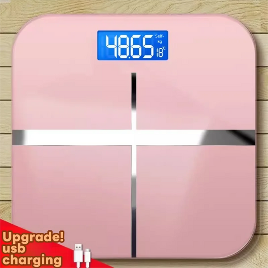 Weight Loss Weighing Device LED Display Smart Body Weight Scale USB Charging Precision Electronic Scale for Home Office Adult