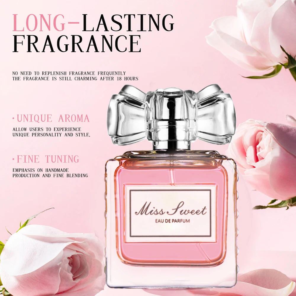 Premium Floral Fruity Perfume Women 50ml EDT 24H Long Lasting Romantic Scent Luxury Gift for Her Birthday Anniversary