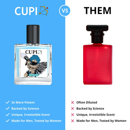 50ml Cupid Hypnosis Perfume Pheromone Cologne for Men Long Lasting Enhances Intimacy High Quality Hombre Perfume Attract Women