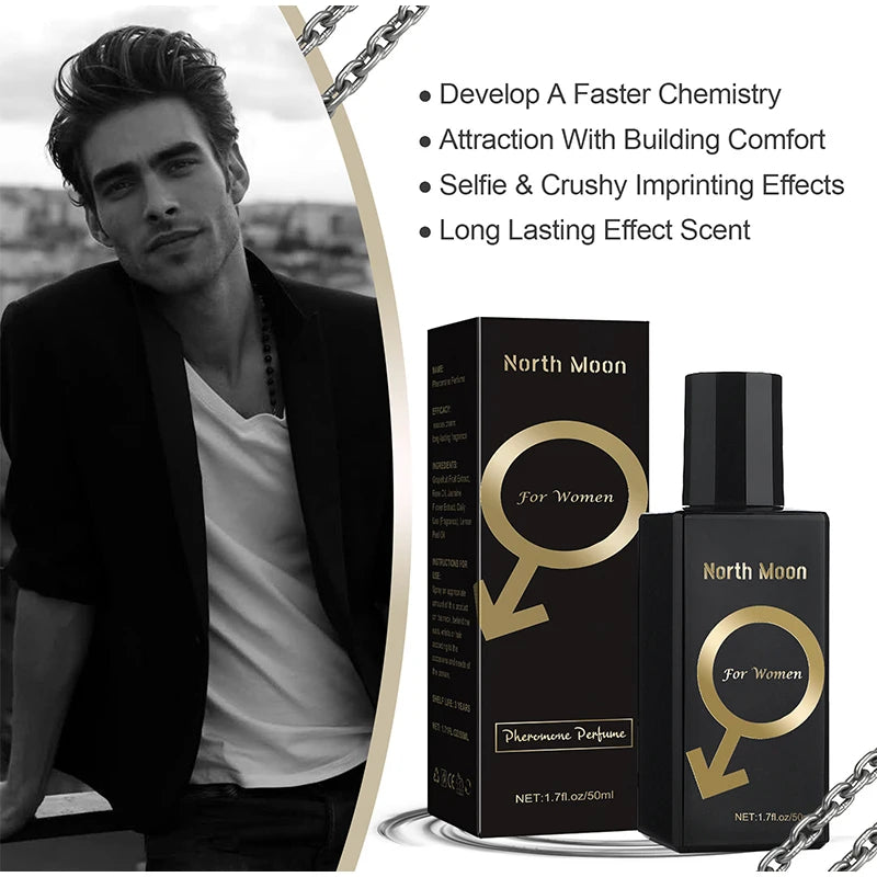 90ML Pheromone Seductive Perfume Of Man To Attract Woman Charming Fragrance Women Flirting Dating Scent Long Lasting Body Spray