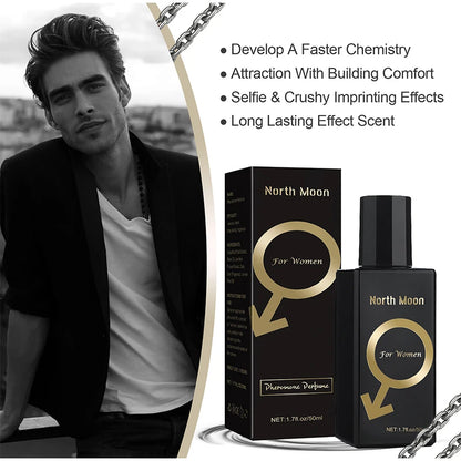 90ML Pheromone Seductive Perfume Of Man To Attract Woman Charming Fragrance Women Flirting Dating Scent Long Lasting Body Spray