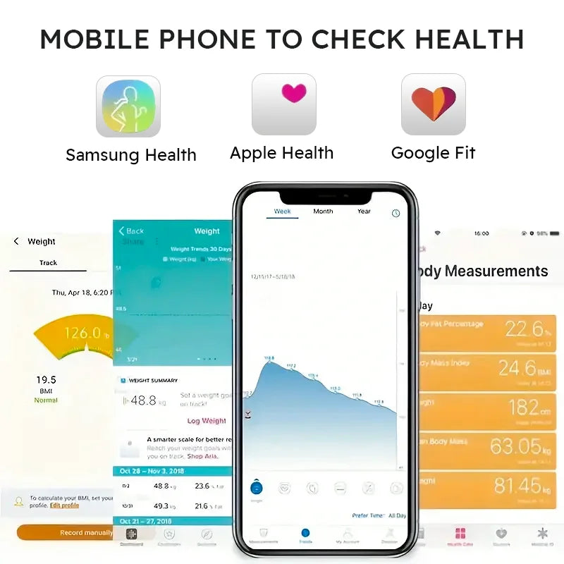 Smart Body Fat Scale for body management and fat loss, smart mode, Bluetooth body fat scale, home weight scale, ultra-precis