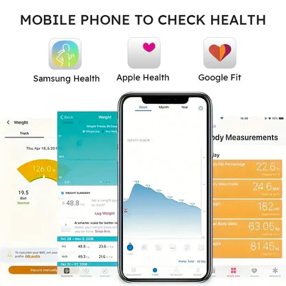 Smart Body Fat Scale for body management and fat loss, smart mode, Bluetooth body fat scale, home weight scale, ultra-precis
