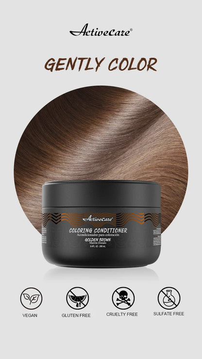 hair coloring Conditioner-Semi Permanent Hair Color dye conditioner&color refresher Natural & Color-Treated Hair, Moisturizing