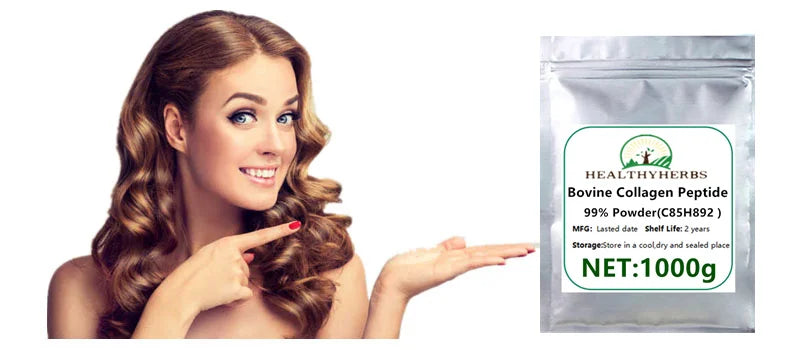 Factory Pure Natural Hydrolyzed Bovine Collagen Peptide Powder for Skincare Cosmetics Moisture replenishment