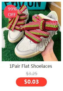 1 pair thicken classic shoelaces for sneakers shoe laces solid flat shoelace casual sports laces shoes strings 100/120/140/160cm