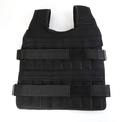 3/15/35kg Weight Vest Adjustable Workout Weight Jacket Weighted Exercise Vest for Boxing Training Workout Running Fitness