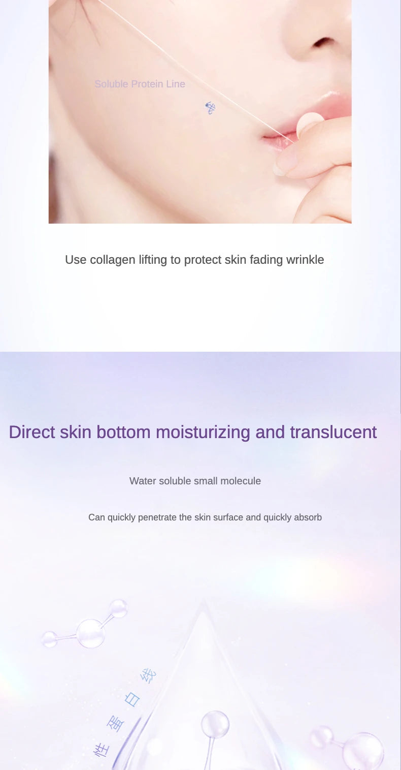 Collagen Protein Essence Set Face Filler Absorbable Collagen Protein Thread Firming Anti-aging Smoothing Firming Moisturizing