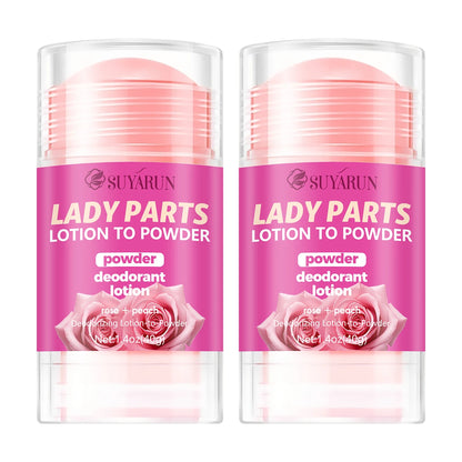 SUYARUN Ladies Deodorant Anti-Sweat Moisturizing Refreshing Long-Lasting Comfort Fragrance Body Care Product.