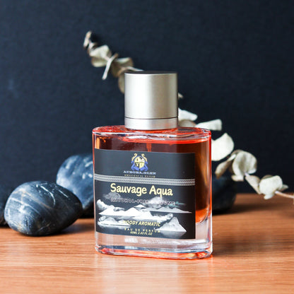Men's Eau de Parfume 50ml Alcohol-Free Woody Fresh Long Lasting Fragrance Oil Cologne Gift Set for Him Vegan & Hypoallergenic
