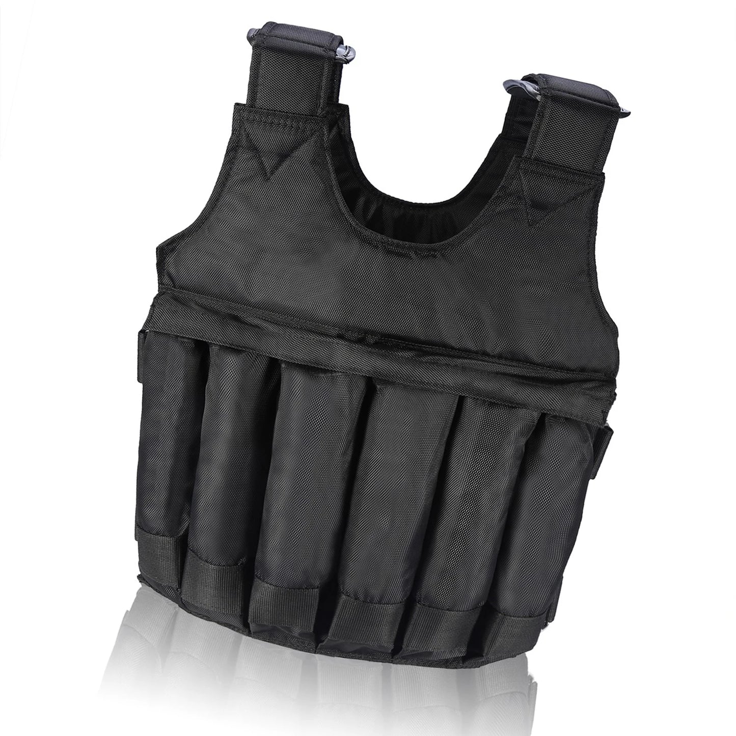 Exercise Training Fitness 50KG Maximum Loading Adjustable Workout Empty Weight Vest Empty Weight Vest Fitness Empty Weight Vest