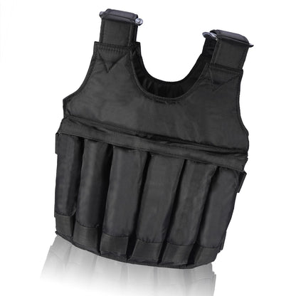 Exercise Training Fitness 50KG Maximum Loading Adjustable Workout Empty Weight Vest Empty Weight Vest Fitness Empty Weight Vest
