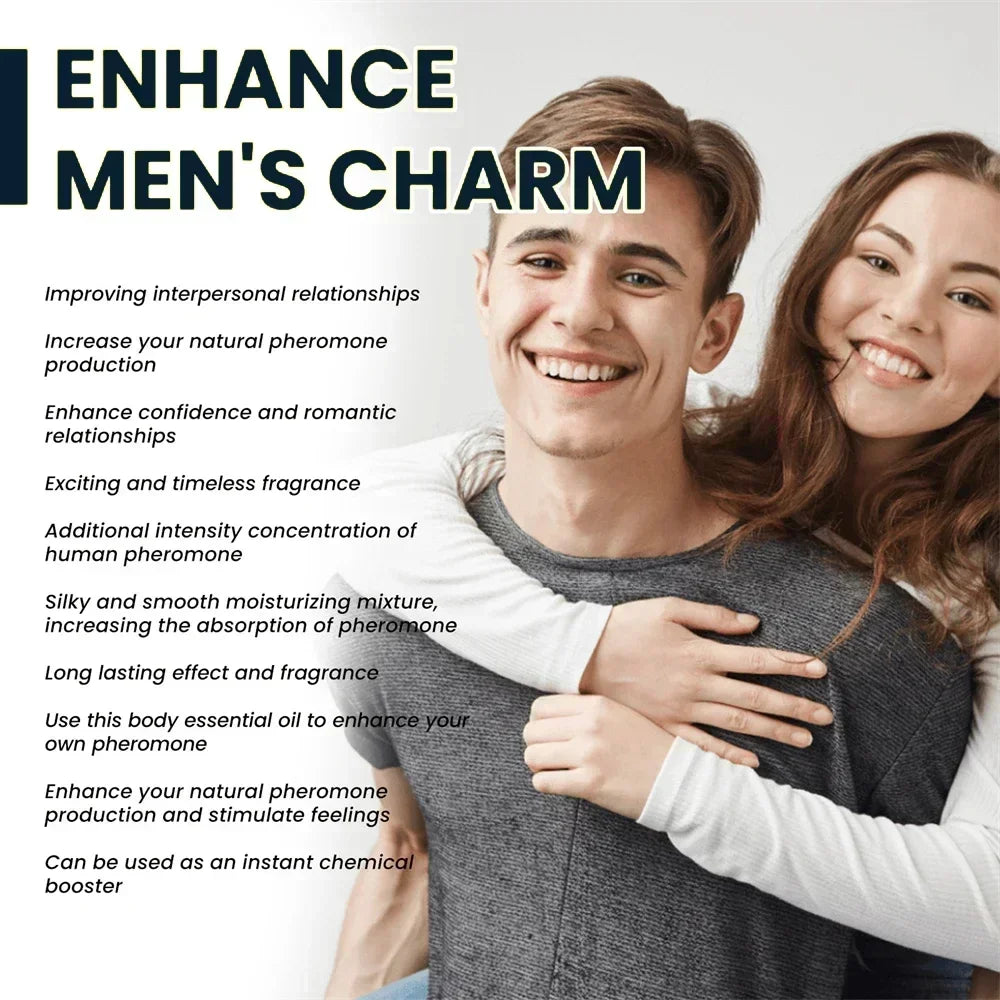 Portable Ball Fragrance Oil Fragrance Pheromone Perfume for Men and Women Perfume Adults Sexually Flirting Perfume Essential