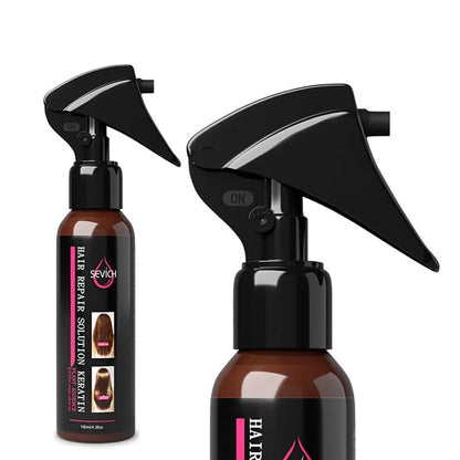 Keratin Hair Smoothing Spray Hair Conditioner Keratin Hair Treatment For Dyeing Damaged Anti-frizzle Soften Shiny Hair Care Oil
