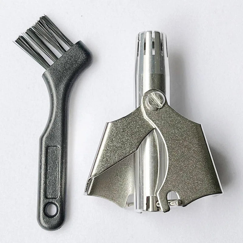 Nose Hair Trimmer Safety Ear Portable Vibrissa Razor Manual Rhinothrix Cutter Nariz Nasal Shaver Washable HT Tragi Scissors