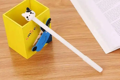 1 Pcs Lytwtw's Cartoon Cat Claw Paw Kawaii Cute School Supply Office Stationery Gel Pen Handles Creative sweet black cat lovely