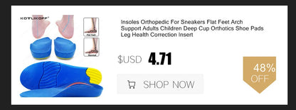 Silicon Gel Insoles Foot Care For Plantar Fasciitis Heel Spur Running Sport Insoles Shock Absorption Pads Arch Orthopedic Insole