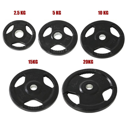 Fitness Weight Lifting Training Adjustable 20kg 50 Kg Weights Barbell Set