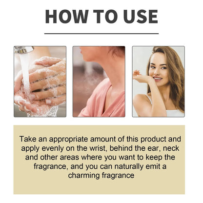 Pheromone Perfume for Women  Long Lasting Persistent Fragrance, Fresh, Mild, Portable Dating, Niche Atmosphere, Body Perfumes