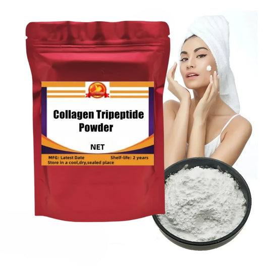 Cosmetic Material 50-1000g Collagen Tripeptide Powder, Skin Whitening High Quality